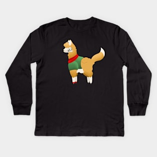 Starfox Llama Kids Long Sleeve T-Shirt